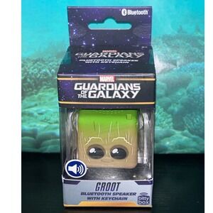 Marvel Guardians of the Galaxy Groot Bitty Box Bluetooth Speaker Keychain